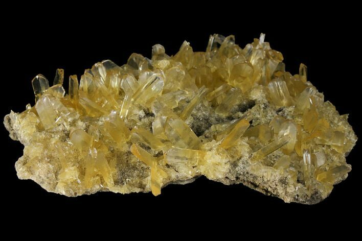 Selenite Crystal Cluster (Fluorescent) - Peru #108625